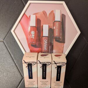 NIB Fenty Beauty Lil'Gloss Bomb Mini Trio Set